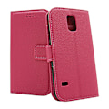 Miniatyrbild 4 av 7: New Standcase Wallet Samsung Galaxy S5 (G900F/G903F) Hotpink
