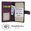 Miniatyrbild 1 av 7: Skimblocker iPhone 7/8/SE 2nd/3rd Gen. Plånboksfodral