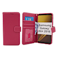 Miniatyrbild 5 av 8: New Standcase Wallet Samsung Galaxy A6+ 2018 (A605FN/DS) Hotpink