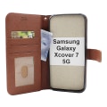 Miniatyrbild 5 av 11: New Standcase Wallet Samsung Galaxy Xcover7 5G (SM-G556B) Ljusblå