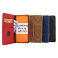 Miniatyrbild 1 av 11: Fancy Standcase Wallet Samsung Galaxy A53 5G (SM-A536B) Röd