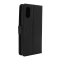 Miniatyrbild 4 av 11: Sony Xperia 10 VI 5G New Standcase Plånboksfodral Svart