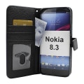 Miniatyrbild 2 av 11: New Standcase Wallet Nokia 8.3 Röd