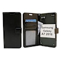 Miniatyrbild 2 av 6: Crazy Horse Wallet Samsung Galaxy A7 2018 (A750FN/DS) Svart