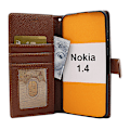 Miniatyrbild 8 av 11: New Standcase Wallet Nokia 1.4 Brun