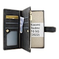 Miniatyrbild 2 av 11: XL Standcase Lyxfodral Xiaomi Redmi 10 5G (2022) Svart
