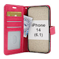 Miniatyrbild 8 av 11: Crazy Horse Wallet iPhone 14 (6.1) Hotpink