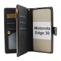 Miniatyrbild 2 av 11: XL Standcase Lyxfodral Motorola Edge 30 Vinröd