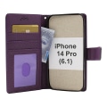 Miniatyrbild 10 av 11: New Standcase Wallet iPhone 14 Pro (6.1) Hotpink