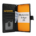 Miniatyrbild 2 av 11: New Standcase Wallet Motorola Edge 20 Ljusblå