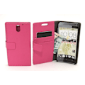 Miniatyrbild 2 av 5: Standcase wallet HTC Desire 610 Hotpink