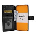 Miniatyrbild 2 av 11: New Standcase Wallet Nokia 1.4 Svart
