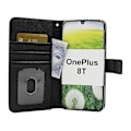 Miniatyrbild 2 av 11: New Standcase Wallet OnePlus 8T (Svart) Ljusblå
