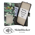 Miniatyrbild 1 av 11: Skimblocker Xperia 10 VI 5G Magnet Plånboksfodral Design