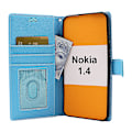 Miniatyrbild 7 av 11: New Standcase Wallet Nokia 1.4 Svart