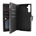 Miniatyrbild 5 av 11: XL Standcase Lyxfodral Samsung Galaxy A05s (SM-A057F/DS) Brun