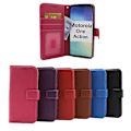 Miniatyrbild 7 av 8: New Standcase Wallet Motorola One Action Röd