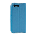 Miniatyrbild 3 av 9: New Standcase Wallet Sony Xperia X Compact (F5321) Blå
