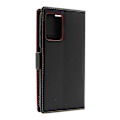 Miniatyrbild 4 av 11: Lyx Standcase Wallet Xiaomi Redmi 10 5G (2022) Vinröd
