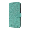 Miniatyrbild 7 av 11: Flower Standcase Wallet Samsung Galaxy S22 Plus 5G Aqua