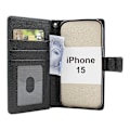 Miniatyrbild 2 av 11: New Standcase Wallet iPhone 15 Ljusblå