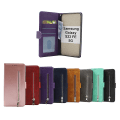 Miniatyrbild 1 av 11: Zipper Standcase Wallet Samsung Galaxy S23 FE 5G Grå