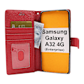 Miniatyrbild 11 av 11: New Standcase Wallet Samsung Galaxy A32 4G (SM-A325F) Brun