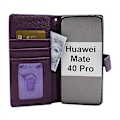 Miniatyrbild 10 av 11: New Standcase Wallet Huawei Mate 40 Pro Svart