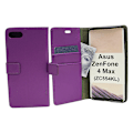 Miniatyrbild 2 av 7: Standcase Wallet Asus ZenFone 4 Max (ZC554KL) Lila
