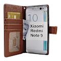 Miniatyrbild 1 av 9: New Standcase Wallet Xiaomi Redmi Note 9 Brun