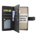 Miniatyrbild 2 av 11: XL Standcase Lyxfodral Samsung Galaxy A25 5G (SM-A256B/DS) Svart