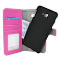 Miniatyrbild 6 av 10: Skimblocker Magnet Wallet Samsung Galaxy J4 Plus (J415FN/DS) Hotpink