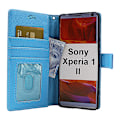 Miniatyrbild 1 av 8: New Standcase Wallet Sony Xperia 1 II (XQ-AT51) Ljusblå