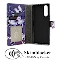 Miniatyrbild 4 av 9: Skimblocker Sony Xperia 5 Plånboksfodral Design