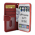 Miniatyrbild 8 av 11: Zipper Standcase Wallet iPhone 6/7/8/SE 2nd Gen. Ljusrosa