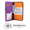 Miniatyrbild 8 av 10: Skimblocker Plånboksfodral iPhone 13 Pro Max (6.7) Svart