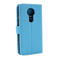 Miniatyrbild 3 av 7: New Standcase Wallet Motorola Moto E5 Plus Blå