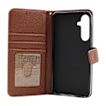 Miniatyrbild 9 av 11: New Standcase Wallet Samsung Galaxy A35 5G Ljusblå