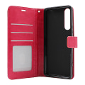Miniatyrbild 8 av 11: Crazy Horse Wallet Sony Xperia 5 IV (XQ-CQ54) 5G Röd