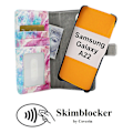 Miniatyrbild 1 av 10: Skimblocker Magnet Designwallet Samsung Galaxy A22