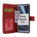 Miniatyrbild 8 av 8: New Standcase Wallet Sony Xperia 5 II (XQ-AS52) (Svart) Brun