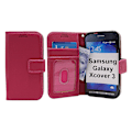Miniatyrbild 5 av 8: New Standcase Wallet Samsung Galaxy Xcover 3 (SM-G388F) Hotpink