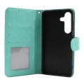Miniatyrbild 5 av 11: Flower Standcase Wallet Samsung Galaxy S24 5G (SM-S921B/DS) Blå
