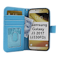Miniatyrbild 7 av 10: New Standcase Wallet Samsung Galaxy J3 2017 (J330FD) (Svart) Svart