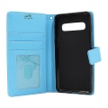 Miniatyrbild 4 av 8: Standcase Wallet Samsung Galaxy S10 (G973F) Ljusblå