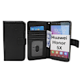 Miniatyrbild 6 av 8: New Standcase Wallet Huawei Honor 5X Svart