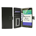 Miniatyrbild 4 av 10: Skimblocker Magnet Wallet Motorola Moto Z3 Play Svart