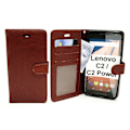 Miniatyrbild 2 av 7: Crazy Horse Wallet Lenovo C2 Power Brun D664