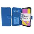 Miniatyrbild 5 av 9: New Standcase Wallet Xiaomi Redmi 7 Blå