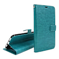 Miniatyrbild 4 av 6: Crazy Horse Wallet Huawei P40 Lite E Turkos